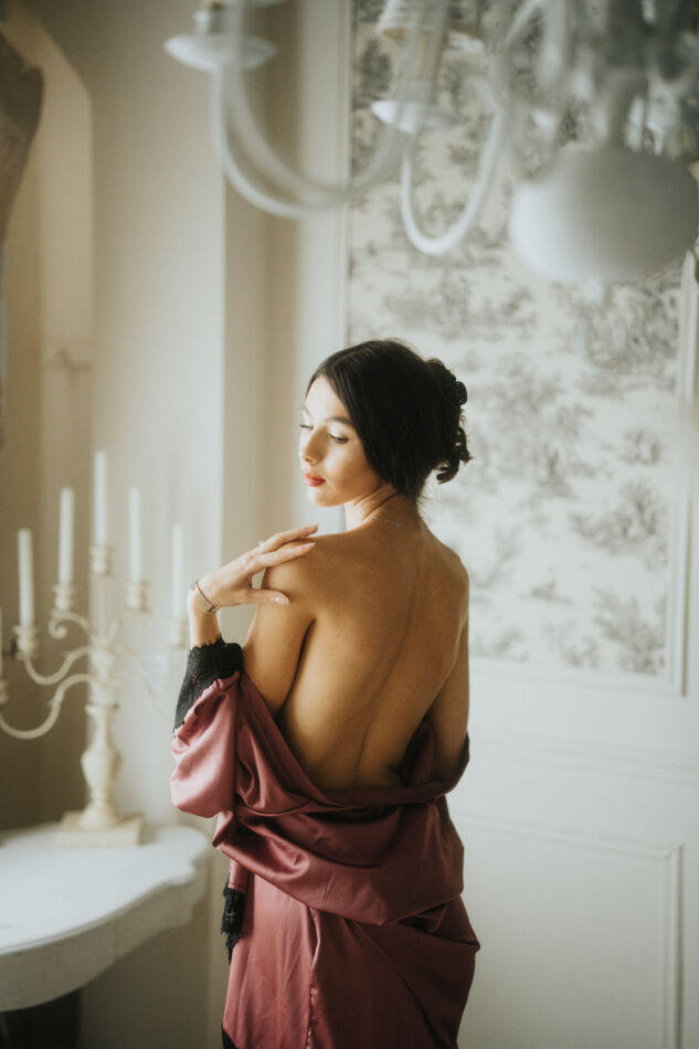 shooting femme dos nu